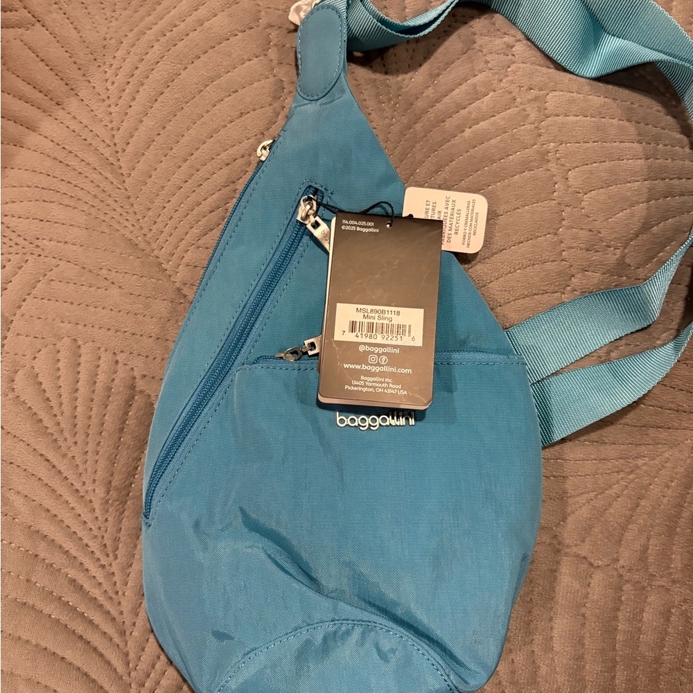 Baggallini Teal Backpack Sling